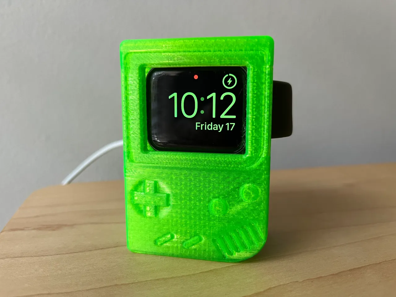 Gameboy Apple Watch Charging Stand by Daughtry | Download free STL model Printables.com