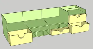 PORTAOGGETTI DA SCRIVANIA by Giovanni1954, Download free STL model