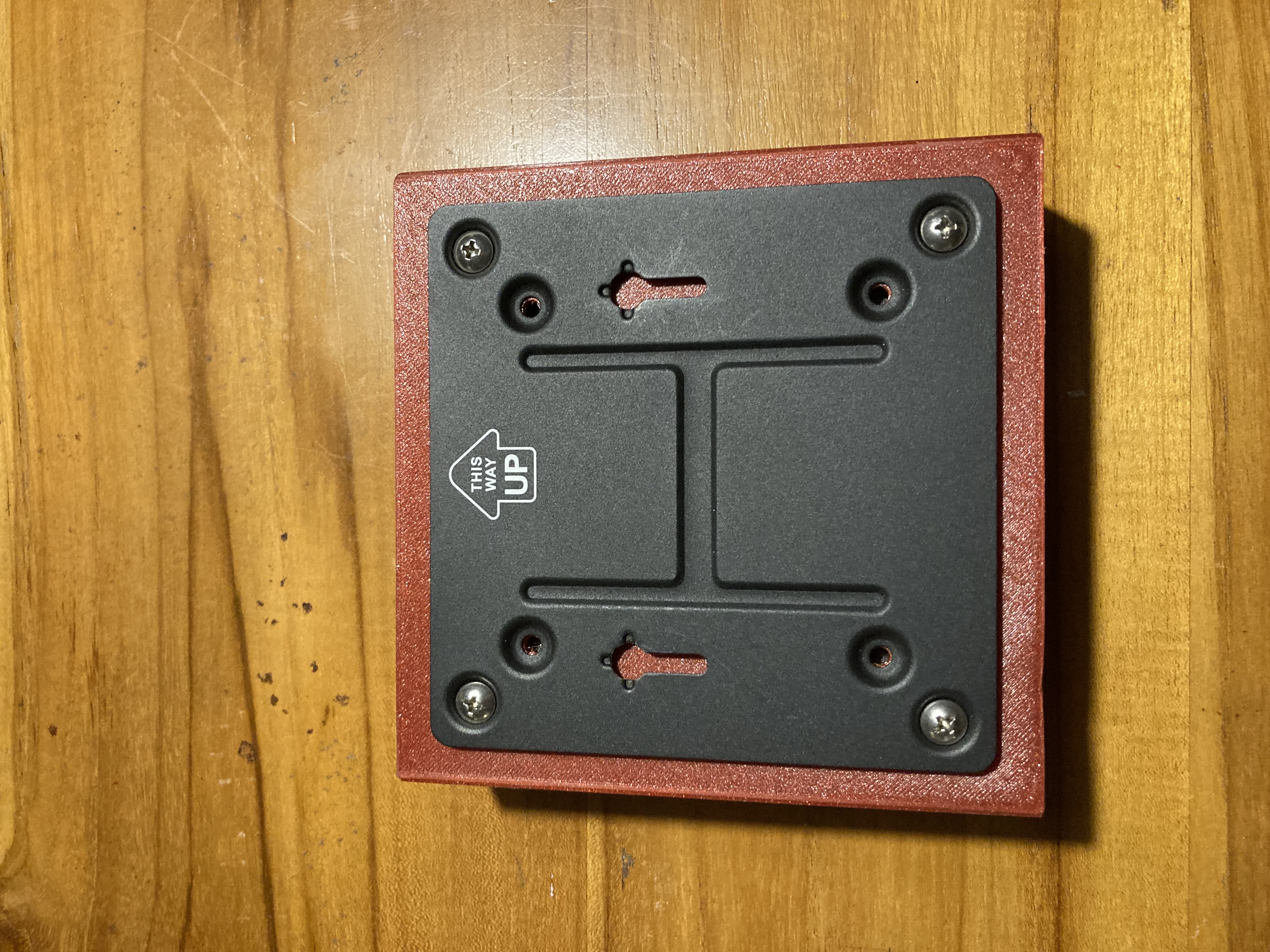 MiniPC hanger  with Universal Vesa Fit mounting patterns (for Berlebach planet tripod)