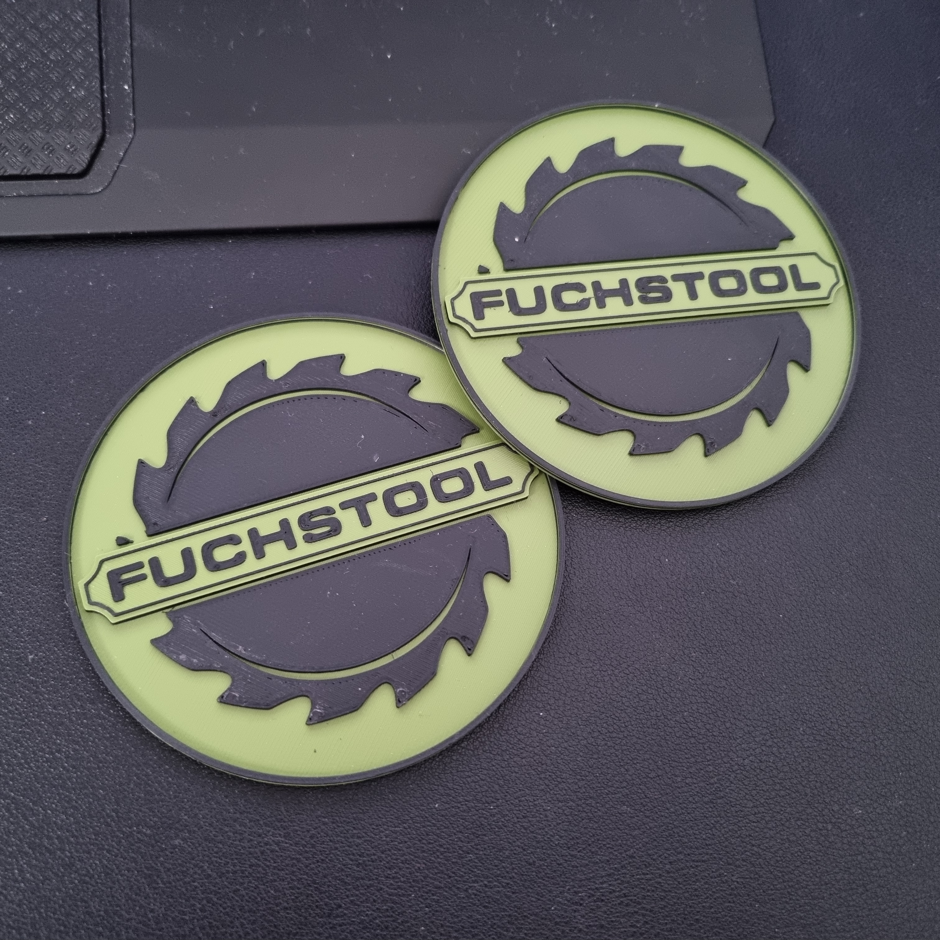 Fuchstool mug coaster