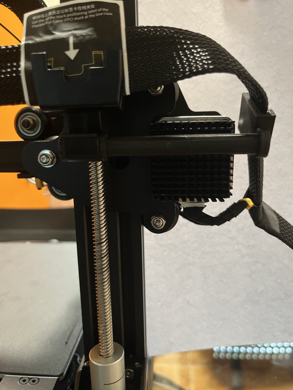 Cable Support For Creality Ender 3 S1 by N_G | Download free STL model ...
