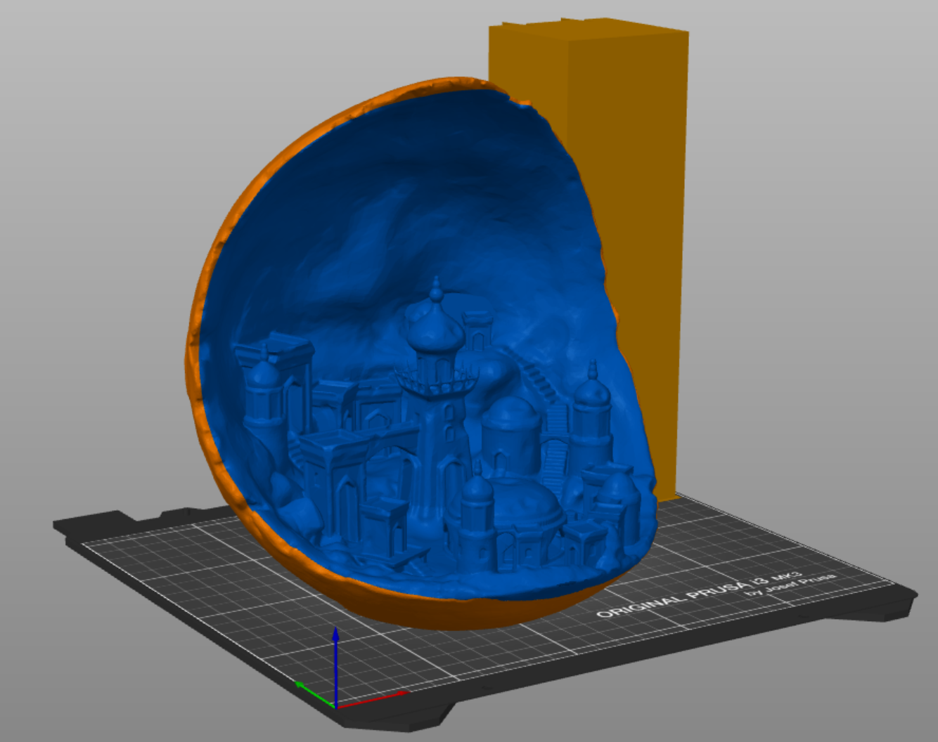 Moon City Dual Color Print Remix