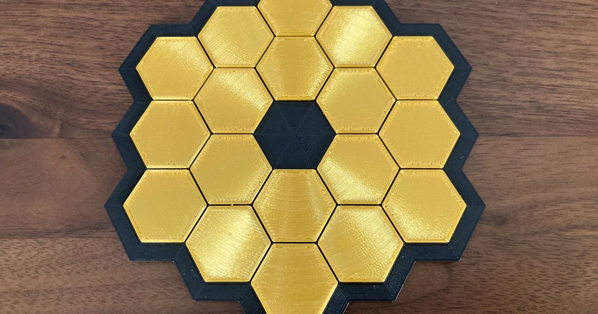 JWST Drink Coaster by In3DSpace Download free STL model