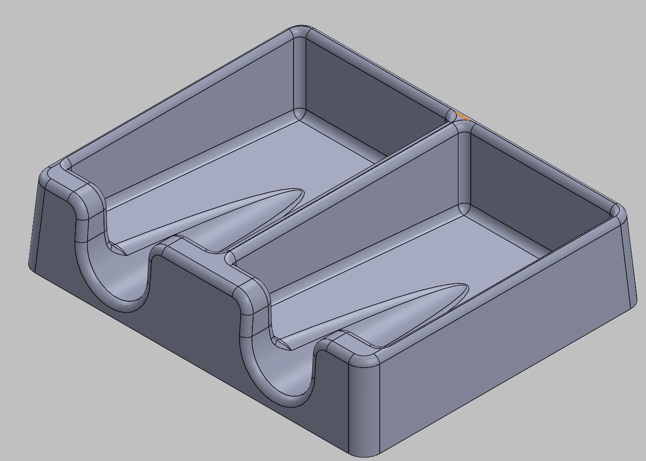Board game card holder for 2 decks