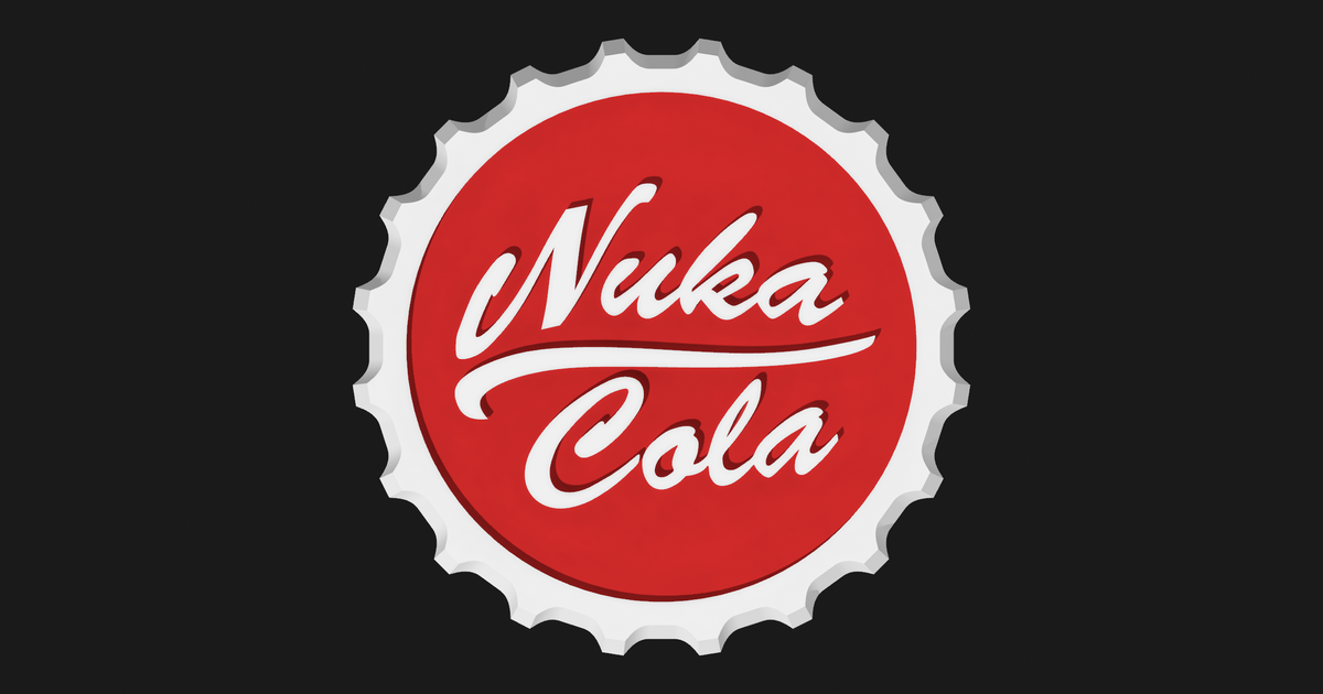 Nuka Cola Coaster by KillingThunder | Download free STL model ...