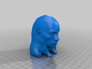 the rock meme 3D Models to Print - yeggi