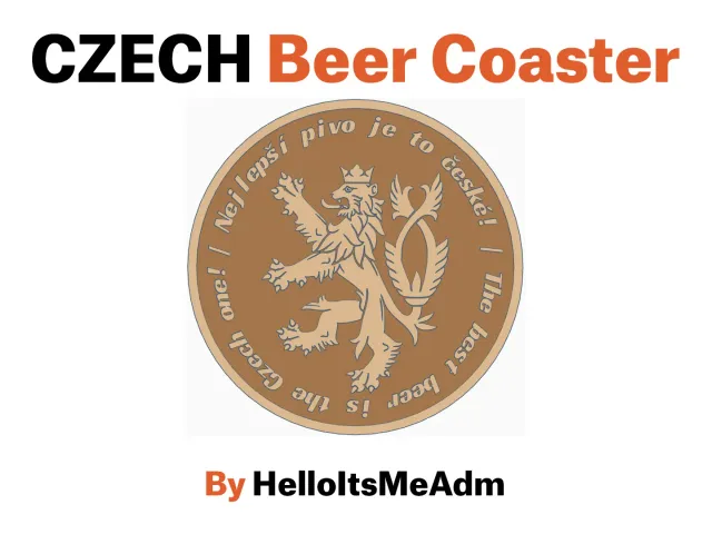 Czech Beer Coaster