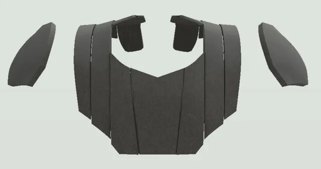 General Skywalker Shoulder Armour