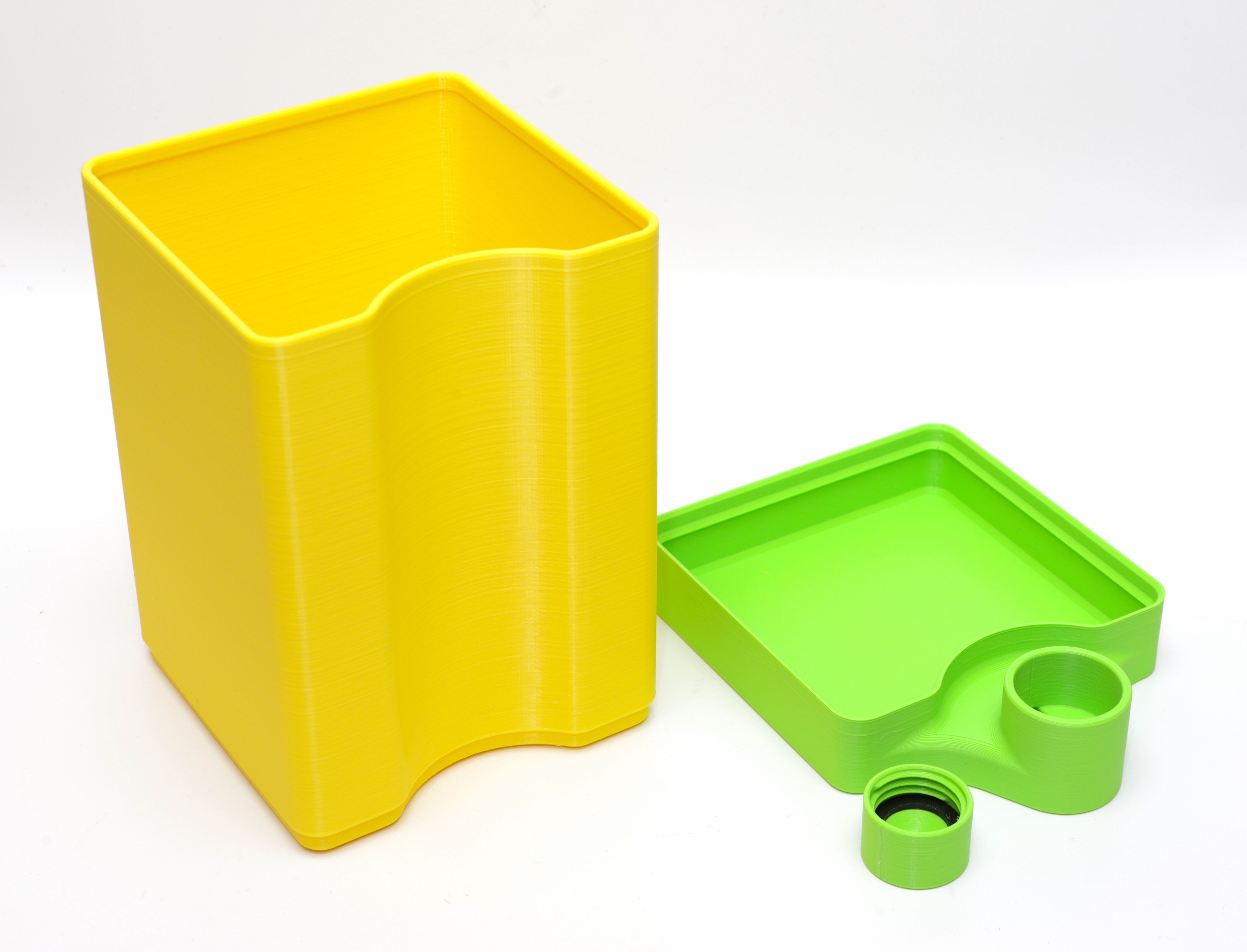 Miniatura 3 do modelo 3D Self Watering Pot/Planter (Parametric)