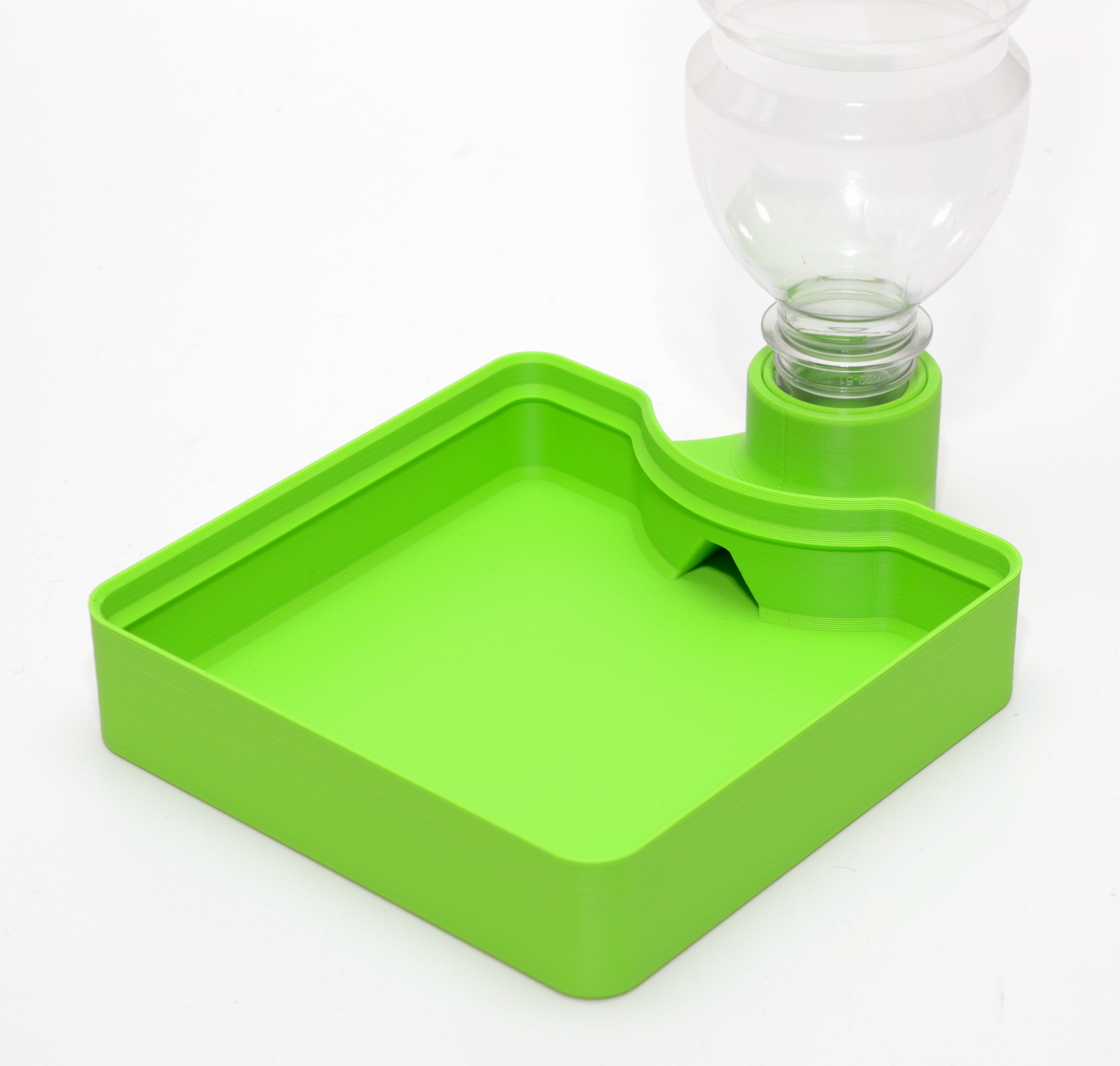 Miniatura 4 do modelo 3D Self Watering Pot/Planter (Parametric)