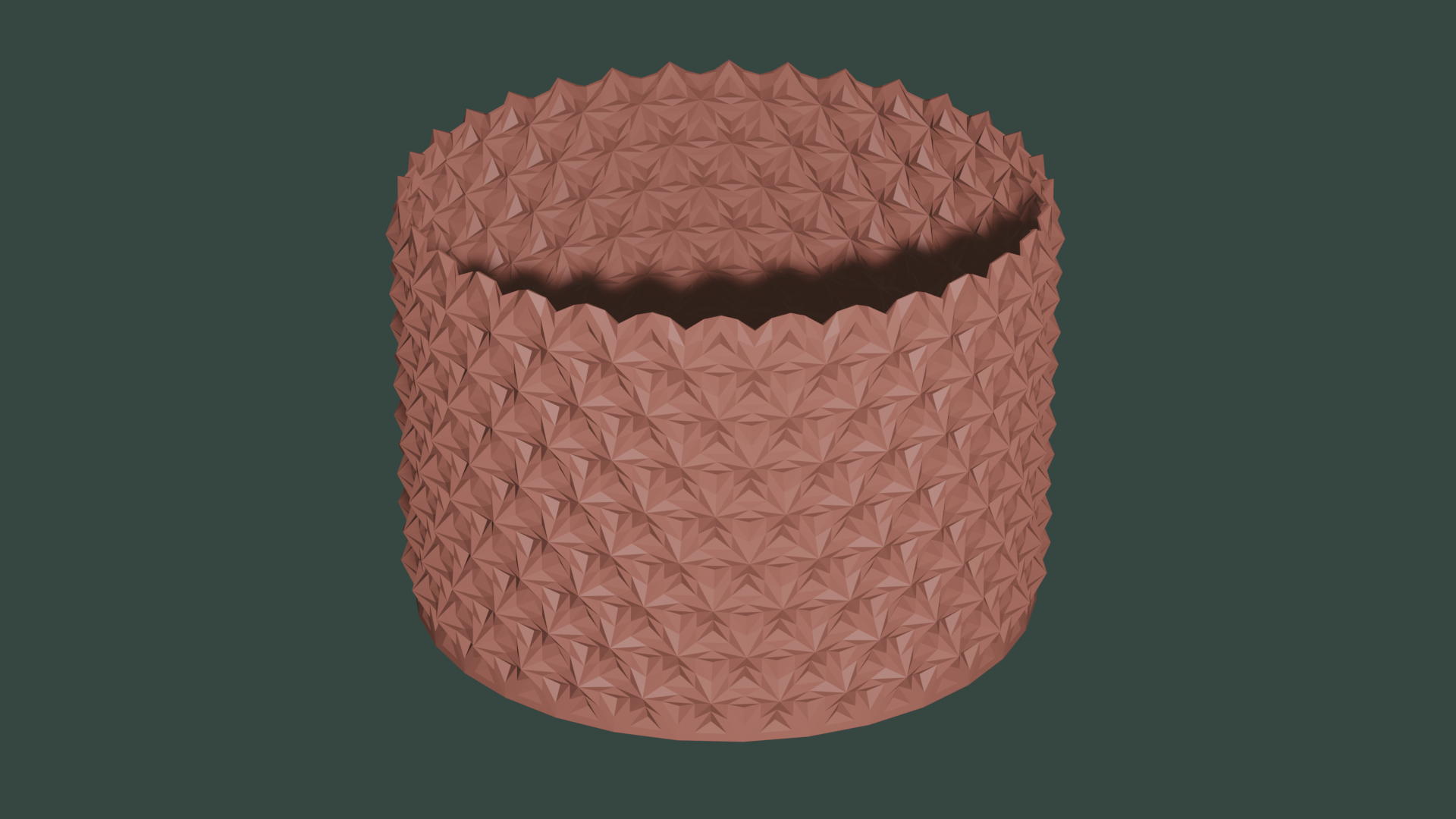 Hex star flower pot