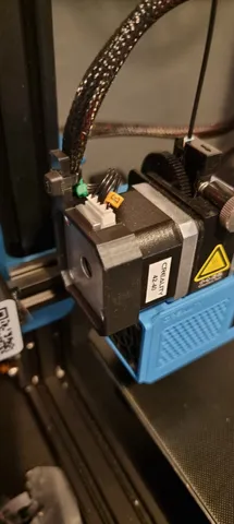 Stepper Motor mounted Cable tie mount