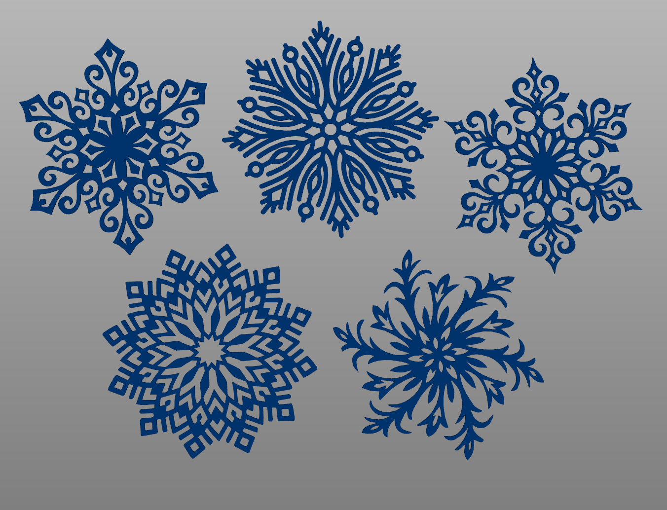 Snowflake set