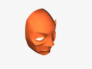 Roblox Noob Character Face Mask