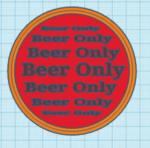 Beer Only Coaster