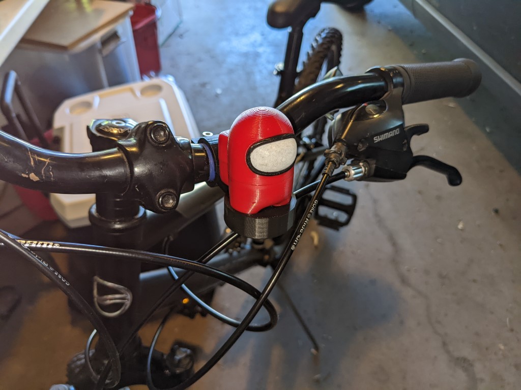 Among Us Bike Mount