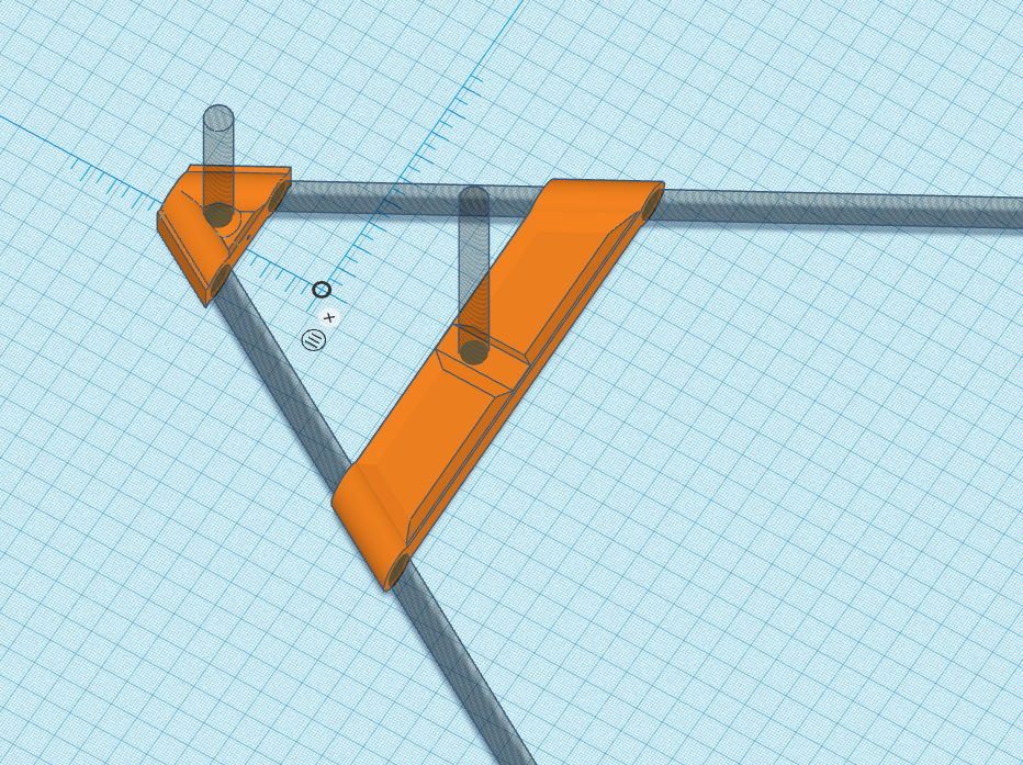 Minimal Plastic Expandable Spool Holder Using 3/8" Dowels (no cutting required!)