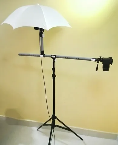 DIY Convert Studio Light Stand to Horizontal Camera Tripod