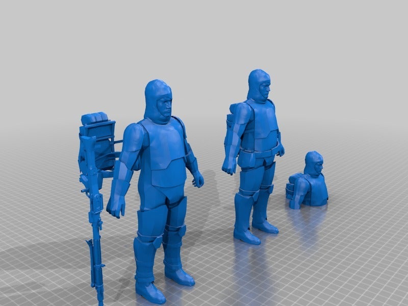 SW Dengar Character "Lowish Poly"