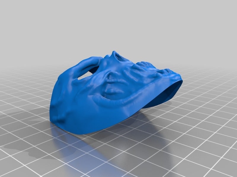 Miniatura 3 do modelo 3D Demon Mask  Concept Mk1