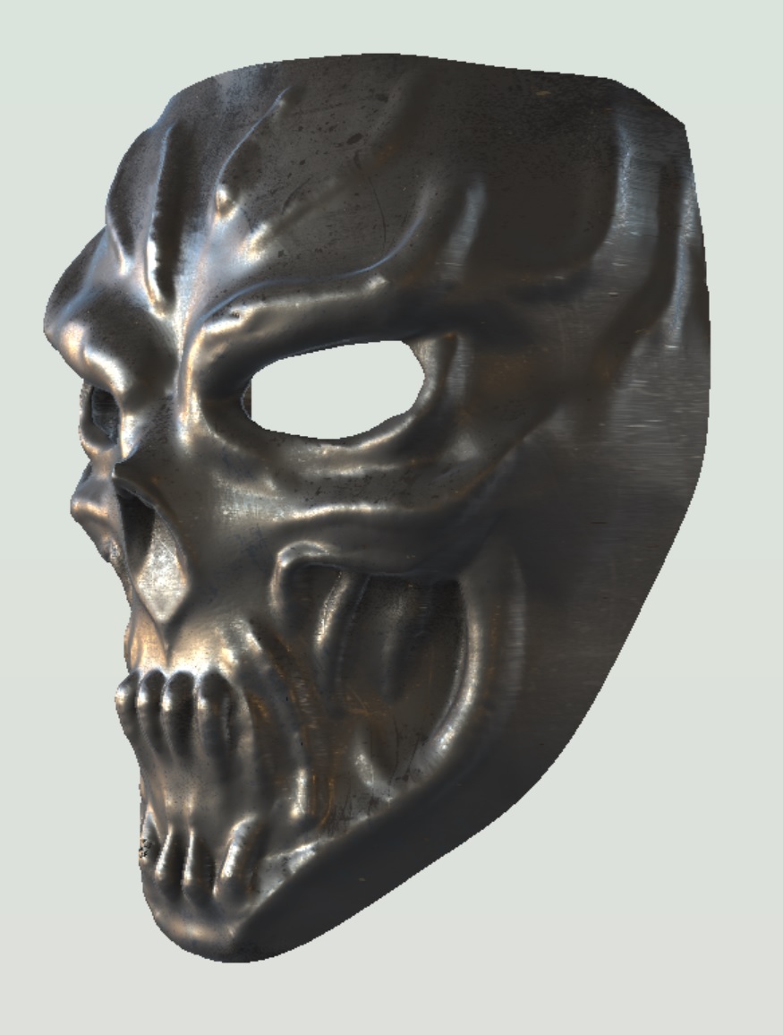 Miniatura 6 do modelo 3D Demon Mask  Concept Mk1