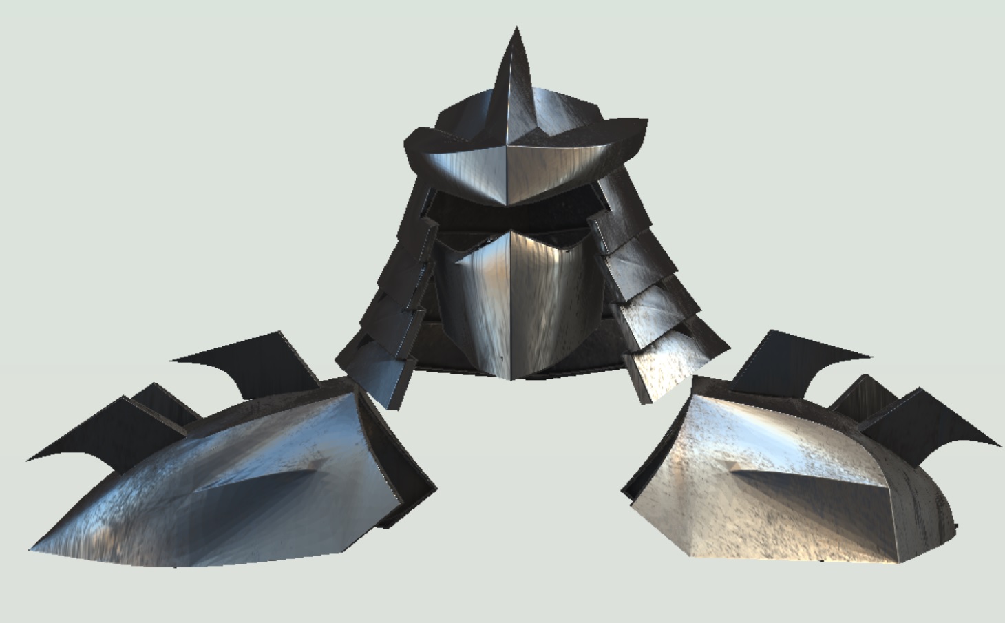 Shredder Helmet Options 1 - 3