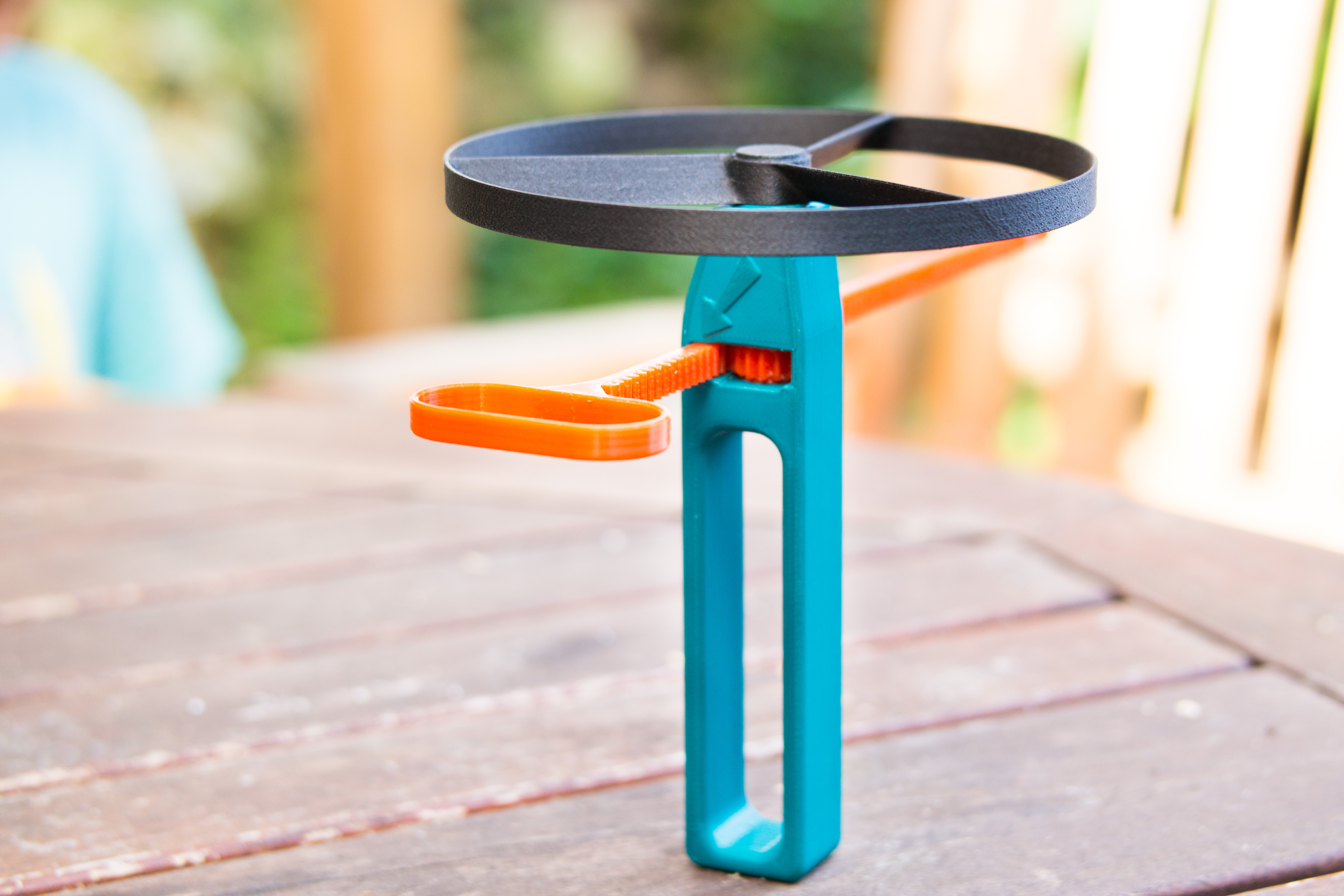 Strong Flying Propeller / Pull Copter (No Supports) by Meister Edel