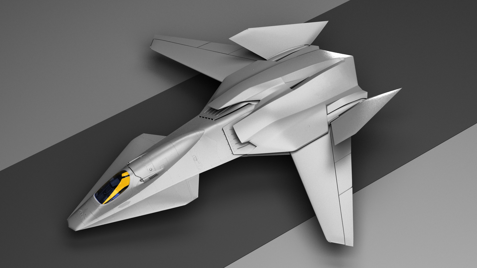 FA-37 Talon Stealth Fighter Jet