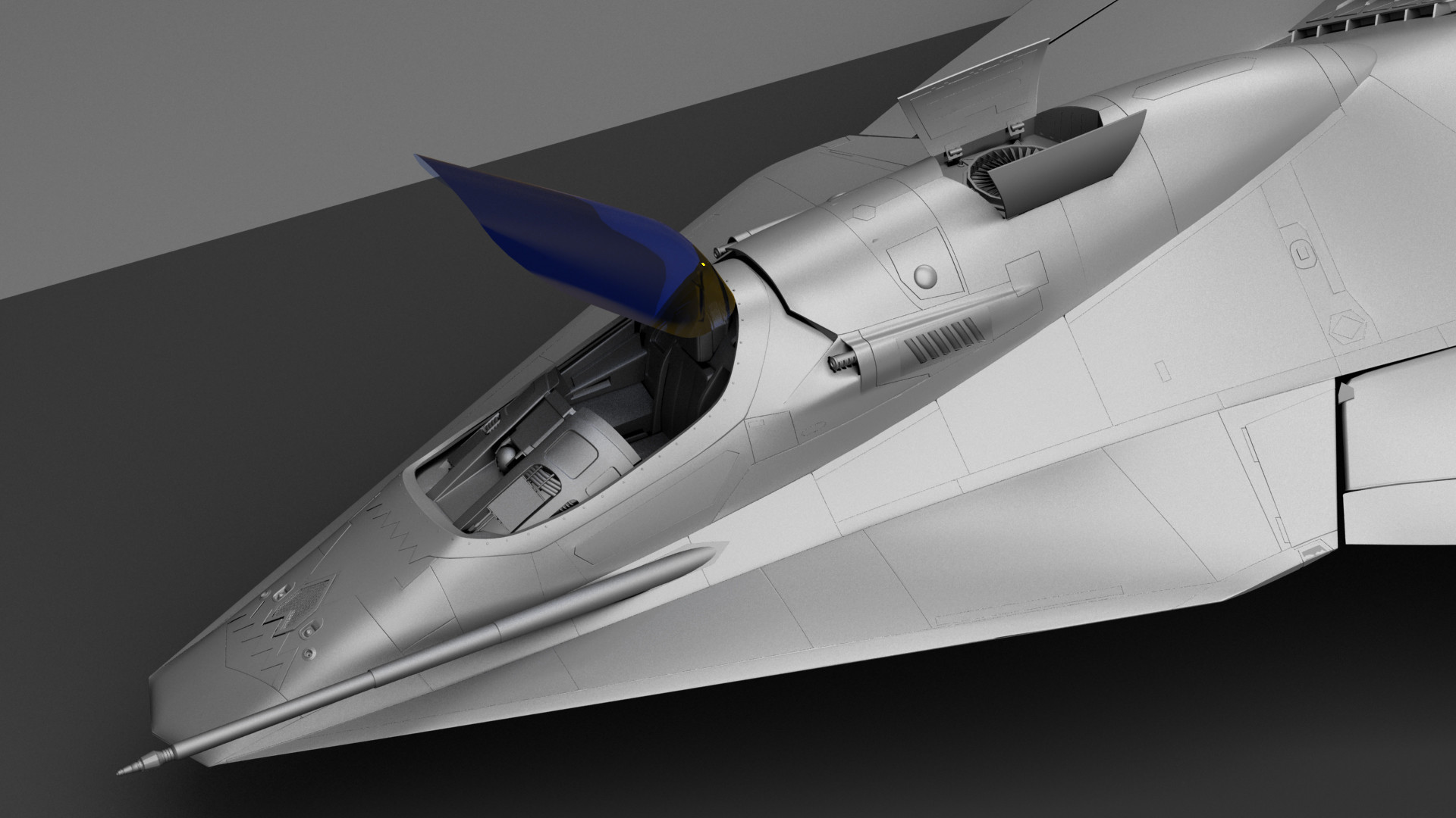 FA-37 Talon Stealth Fighter Jet by Jace1969 | Download free STL model ...