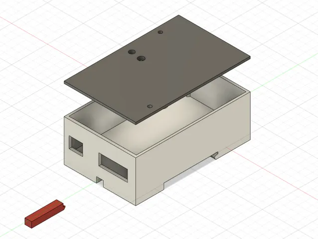 Solaredge Zigbee Potentialfreier Kontakt Case (DIN-Schiene)