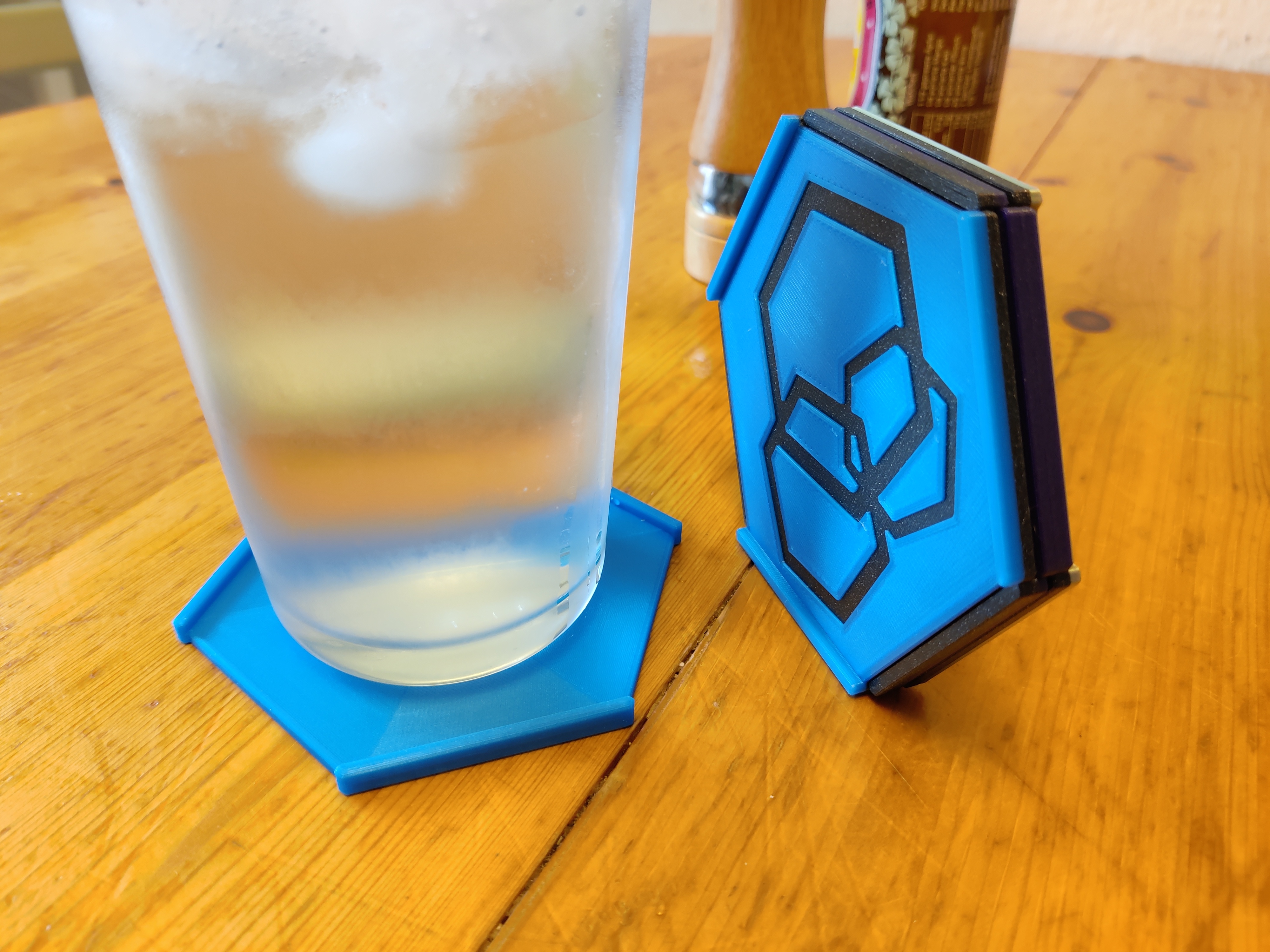 Miniatura 6 do modelo 3D Stackable Interlocking Coasters