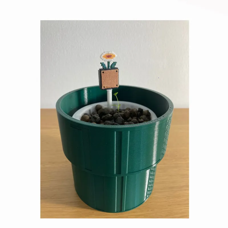 mario warp pipe self watering / vaso super mario autoirrigante by Mazze, Download free STL model