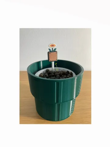 mario warp pipe self watering / vaso super mario autoirrigante