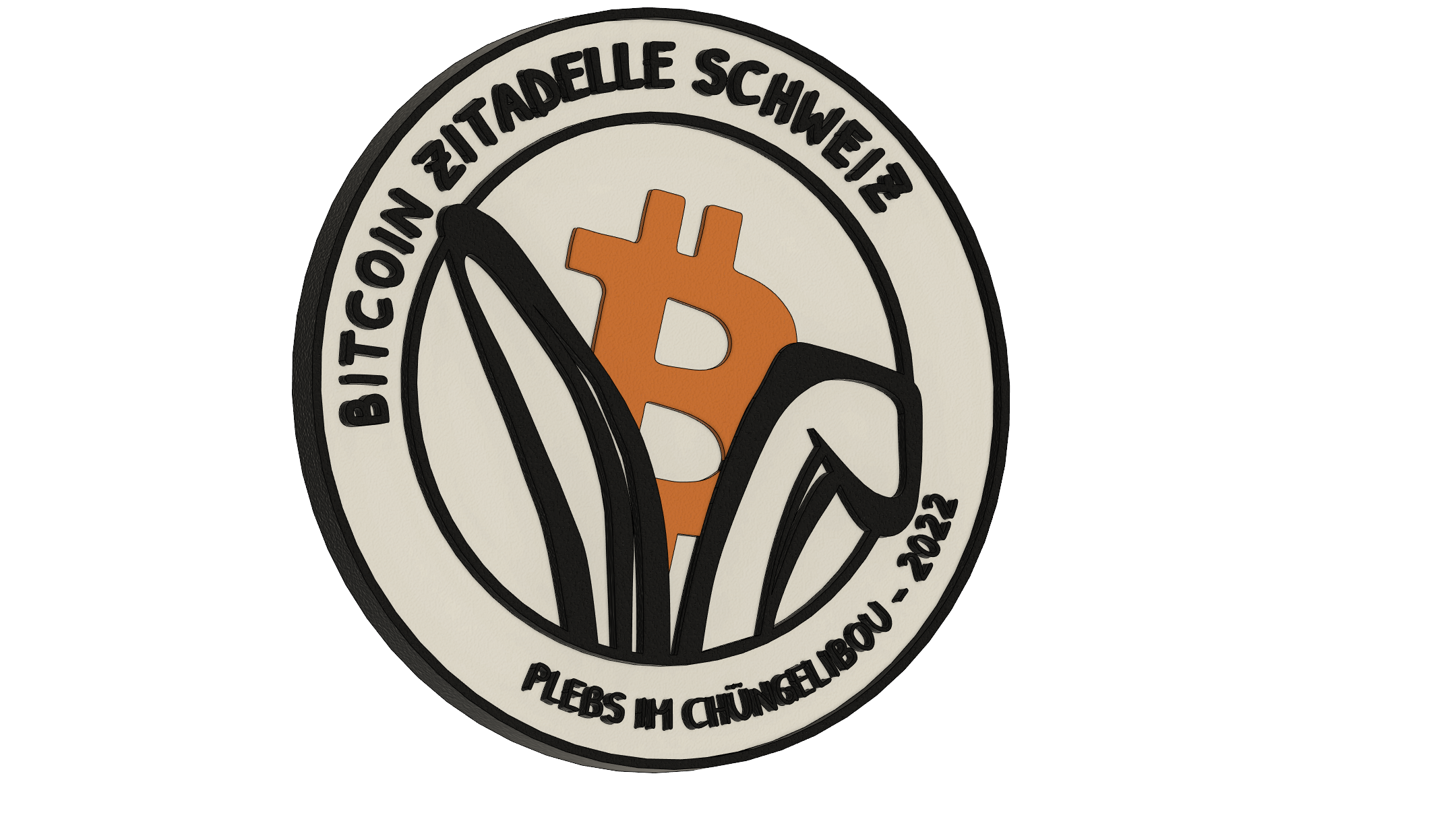 Bitcoin Schweiz Zitadelle Logo