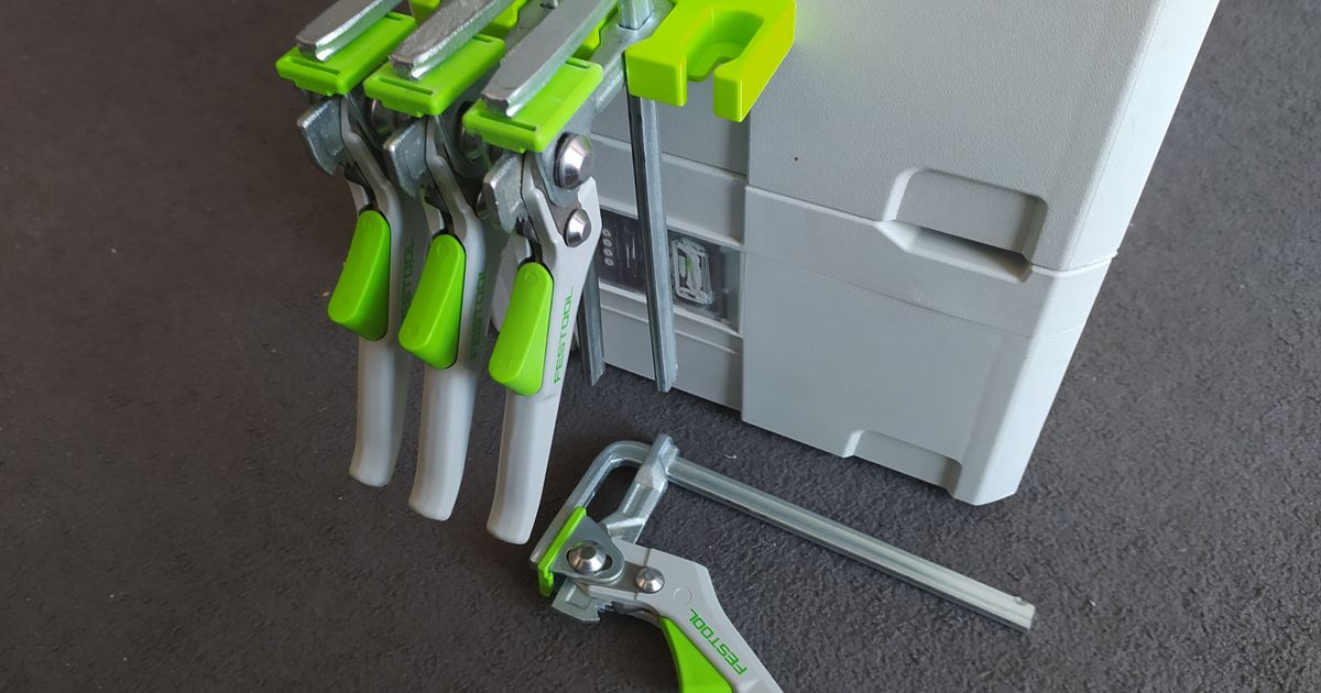 Festool Quick Clamps Sys Holder by fymetool Download free STL model