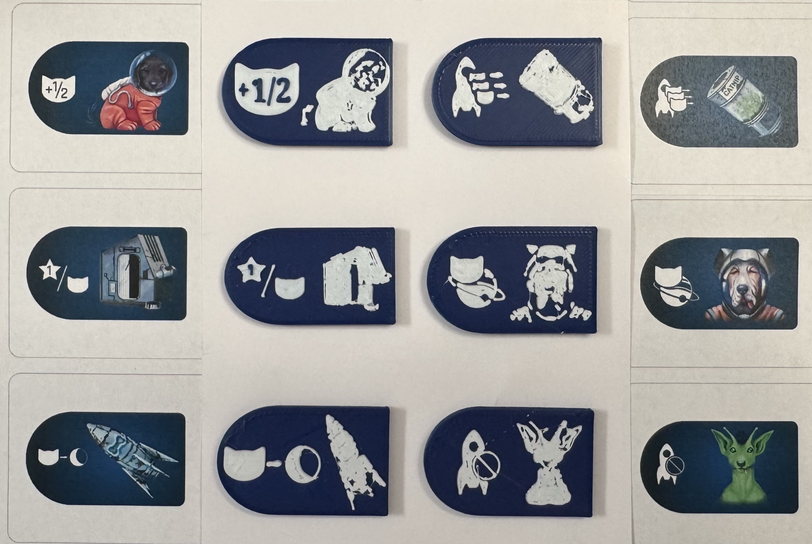 MLEM Space Agency: BLEP cosmic pioneers promo mini-expansion tiles