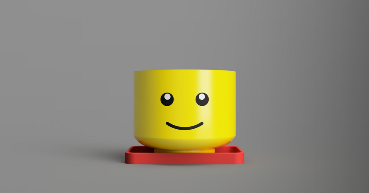 Lego Planter 02 by Wilko | Download free STL model | Printables.com