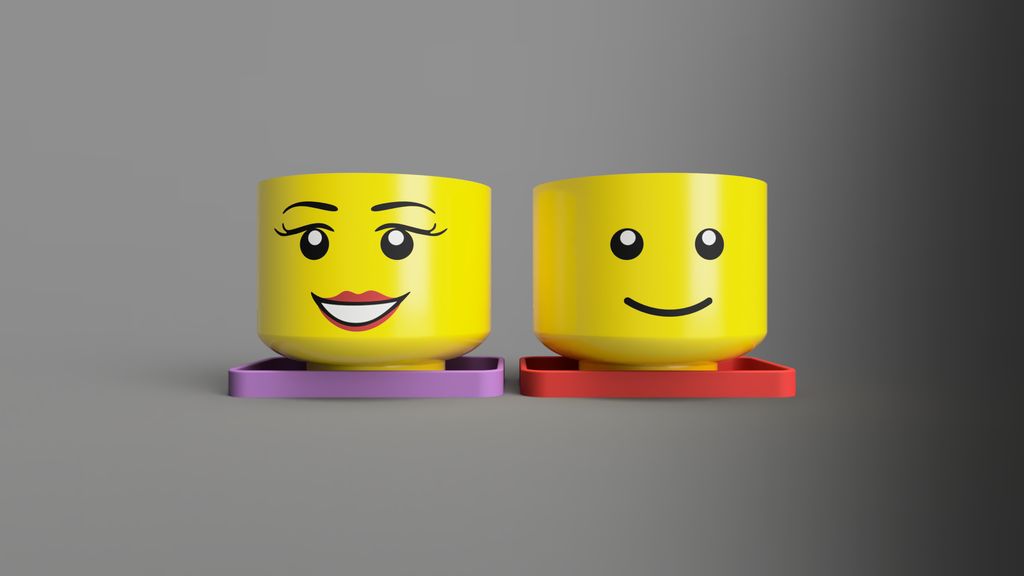 Lego Planter 02 by Wilko | Download free STL model | Printables.com