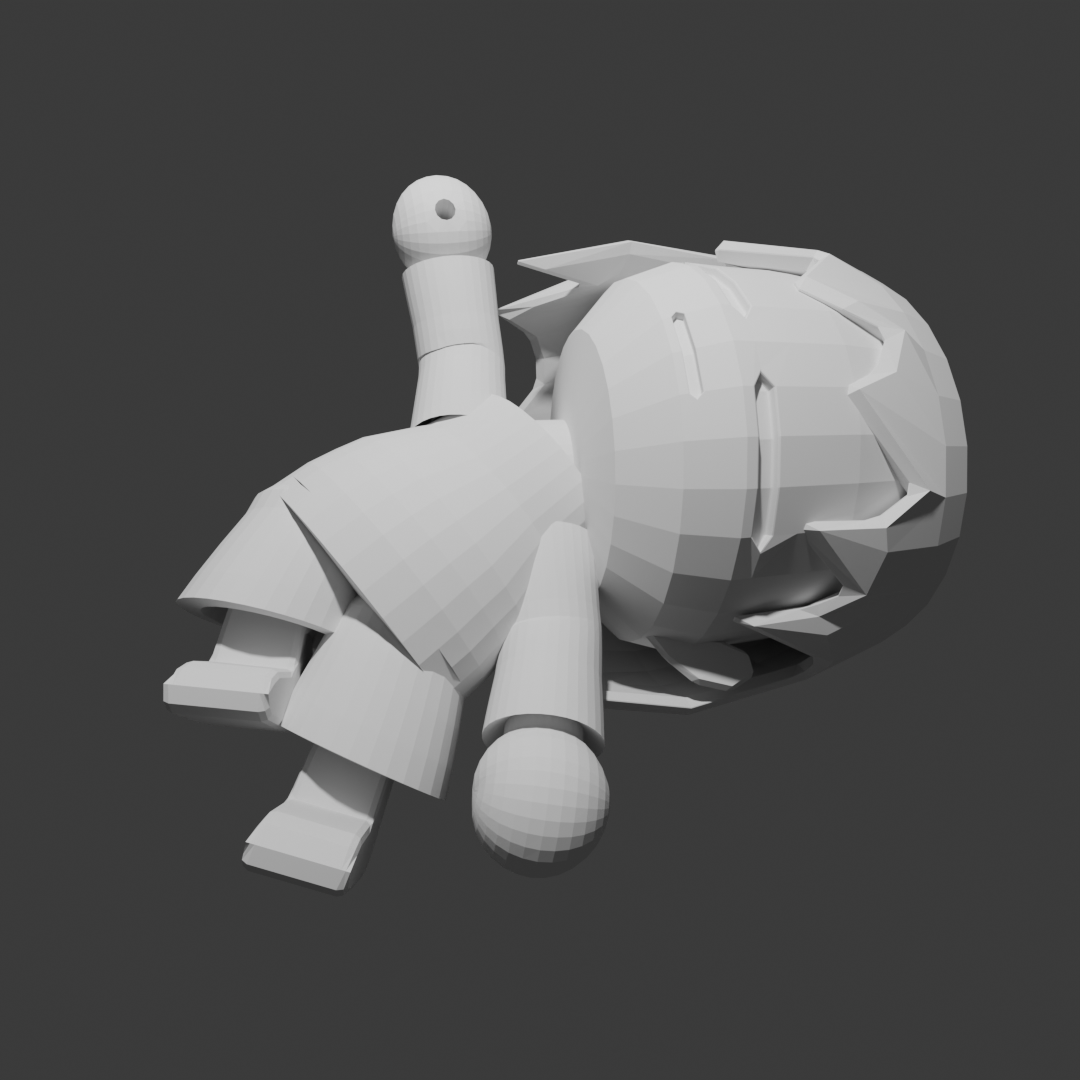 Miniatura 4 do modelo 3D Undertale Key Chains