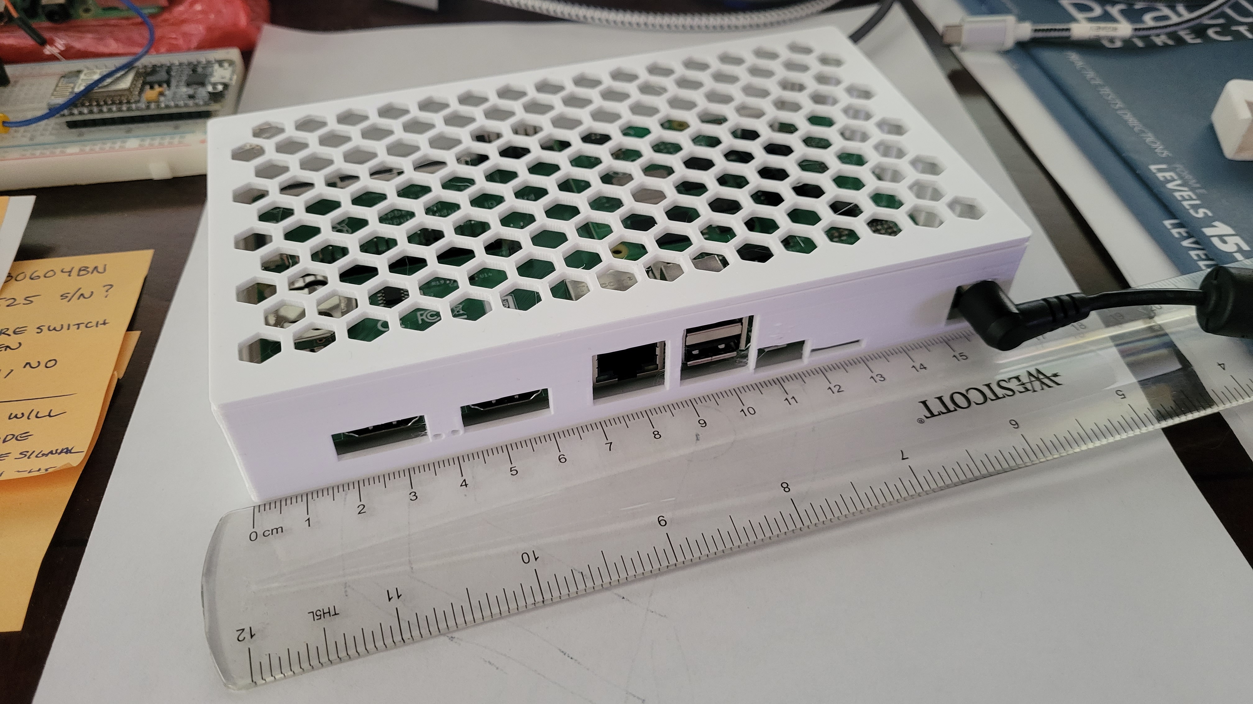 Raspberry Pi 4 Compute Module + I/O Board Case (low profile)