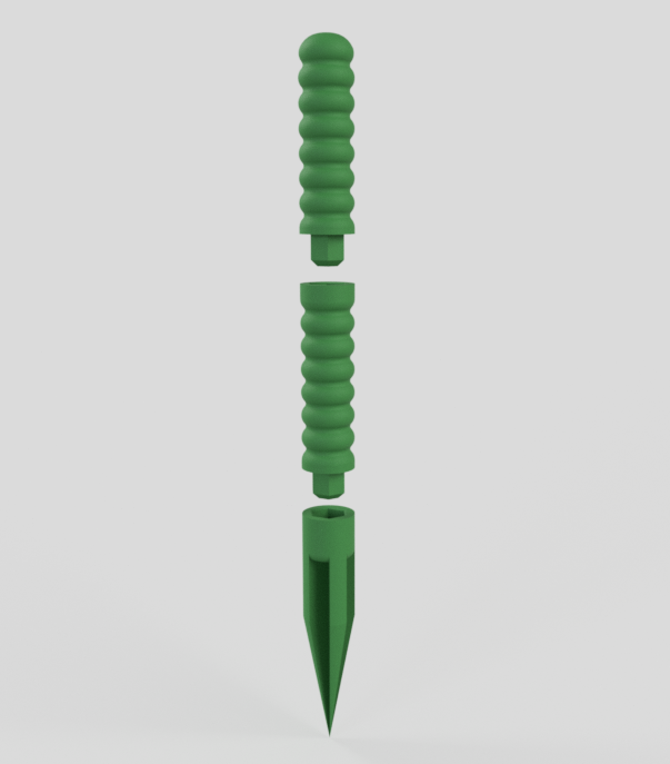 Miniatura 2 do modelo 3D Modular support for plants