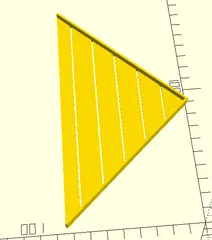 Miter triangle 10mm by Catatat | Download free STL model | Printables.com