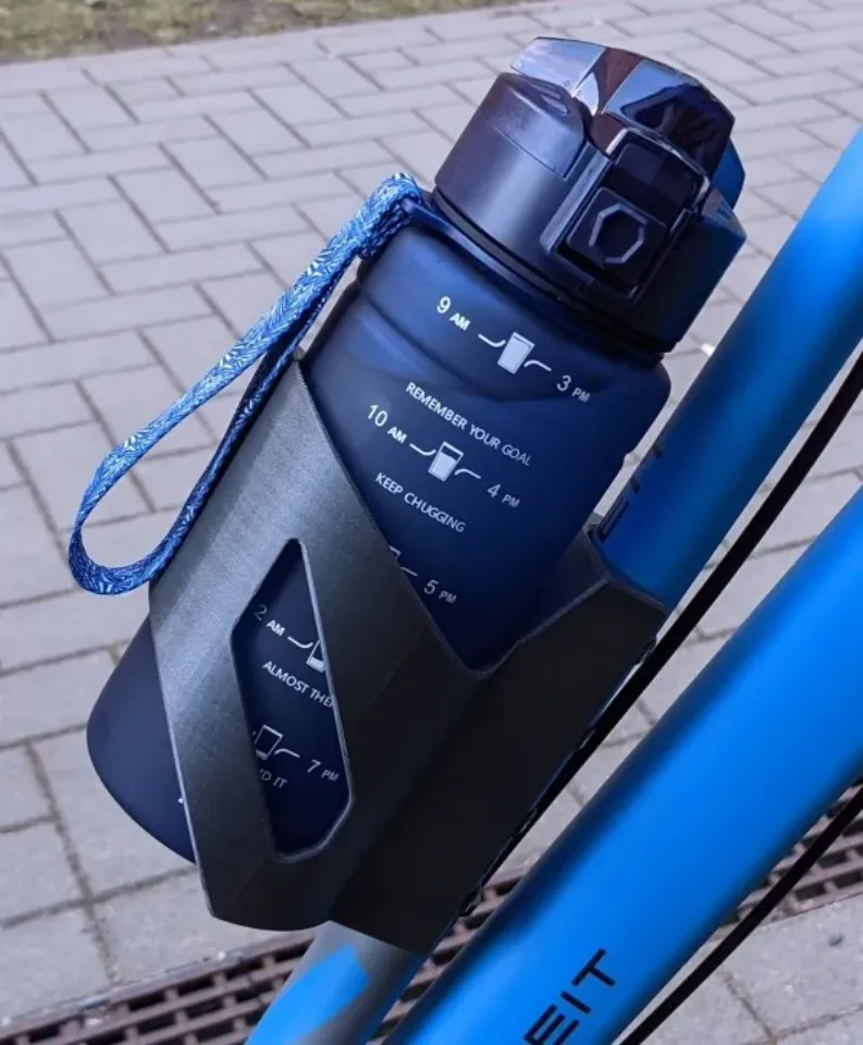 Zip tie shop water bottle cage