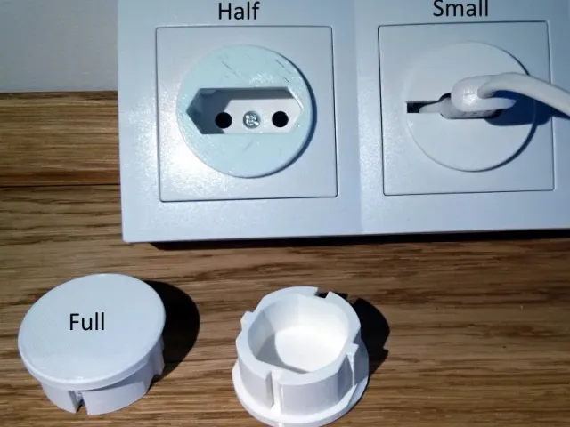 Dust Cover for "Schuko" Power Outlet