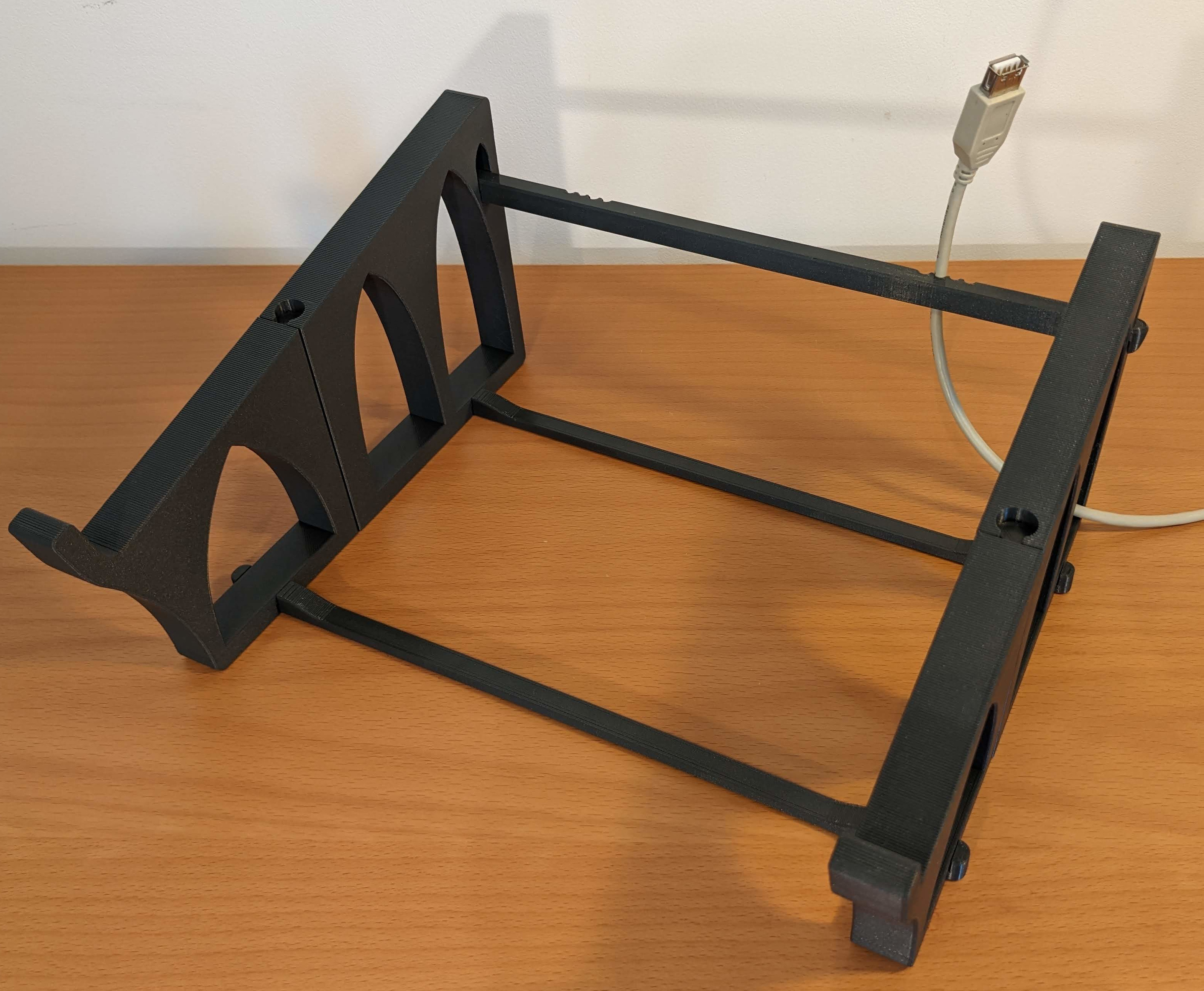 13" - 15" Laptop-stand with A4 paper tray