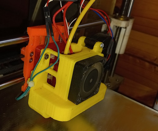 Prusa i3 Skommelbot auto bed leveling for MK8 hot end