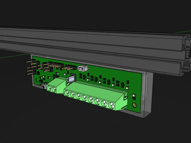 Klipper Expander Mount for Aluminum Extrusions