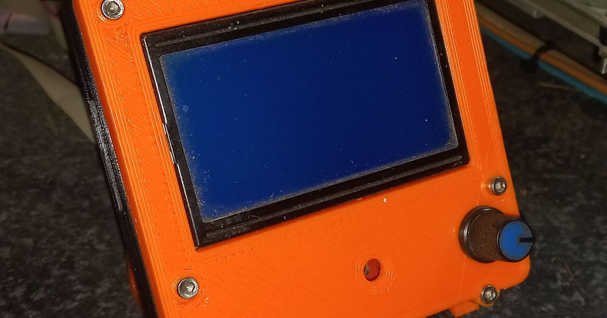 RAMPS 1.4 LCD enclosure by Kermit Download free STL model