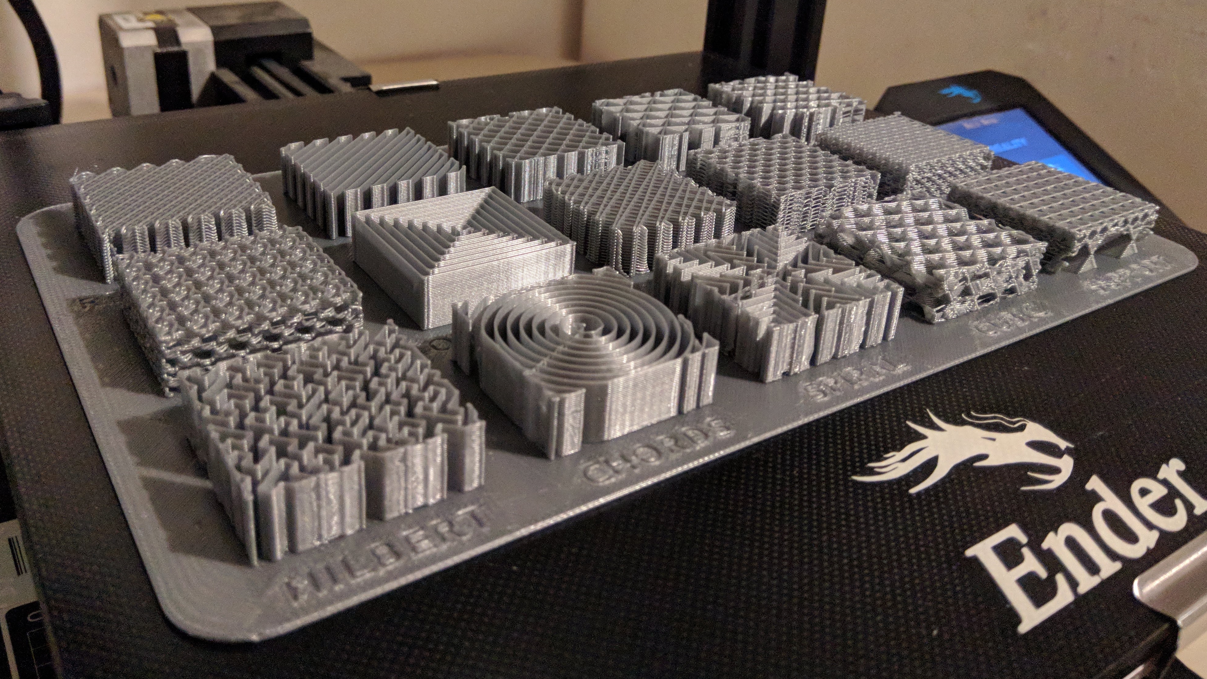 Infill samples