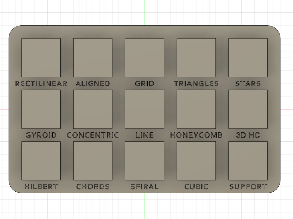 Infill samples by Swichtden | Download free STL model | Printables.com